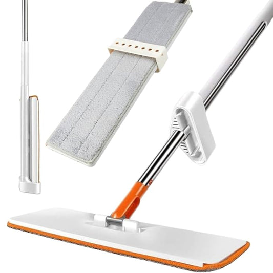 360° Flat Mop – Wet & Dry Floor Cleaner